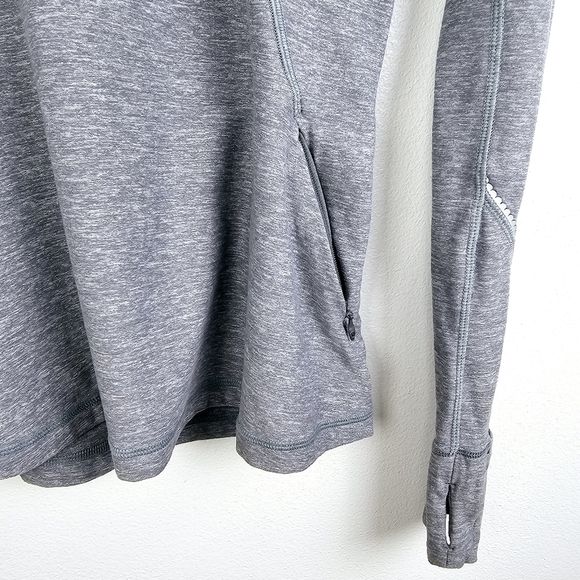 Lululemon Heather Gray 1/2 Zip Pullover - Picture 7 of 9